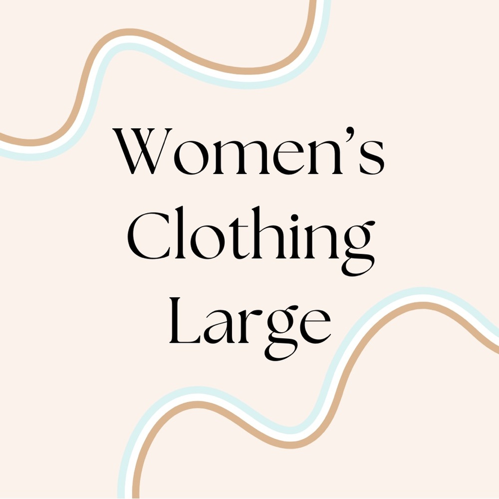 Womens clothing size large